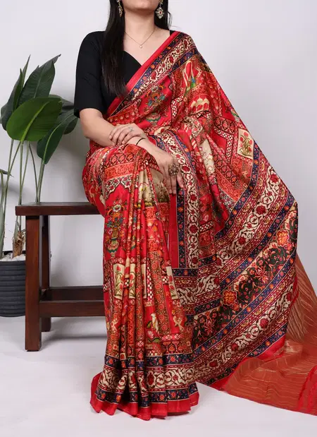 Ynf7801 Gaji Silk With Patola Print Saree Wholesale Clothing Suppliers In India